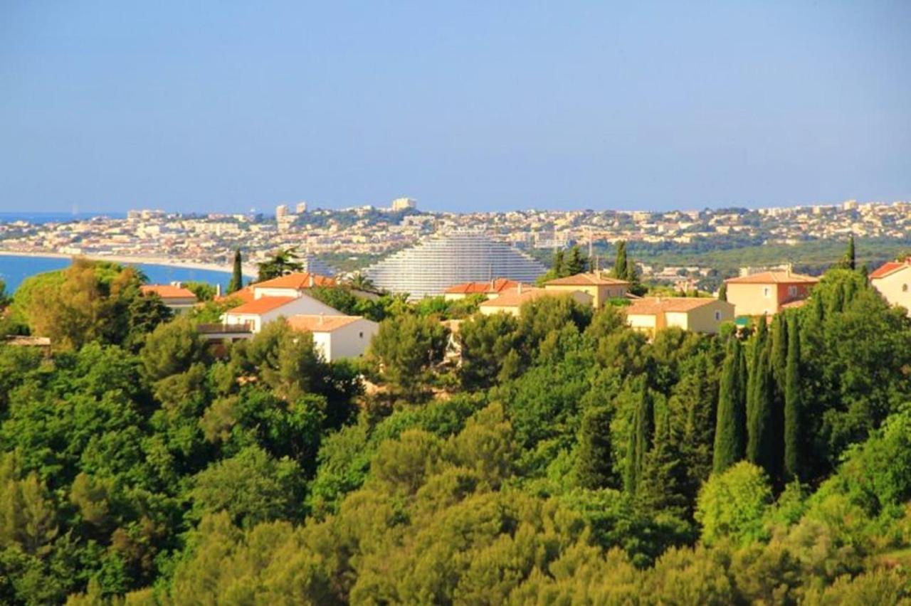 Studio Avec Vue Sur La Mer Piscine Partagee Et Jardin Clos A Cagnes Sur Mer A 5 Km De La Plage Apartment Екстериор снимка